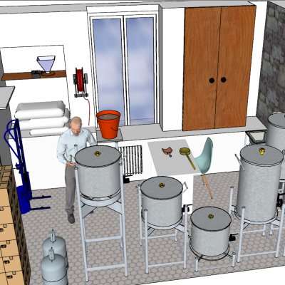 L'atelier de brassage