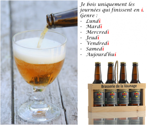 Chope de bière Chasse et Bière, Verre à bière pinte Cadeau humour alcool  et loisir pour Chasseur